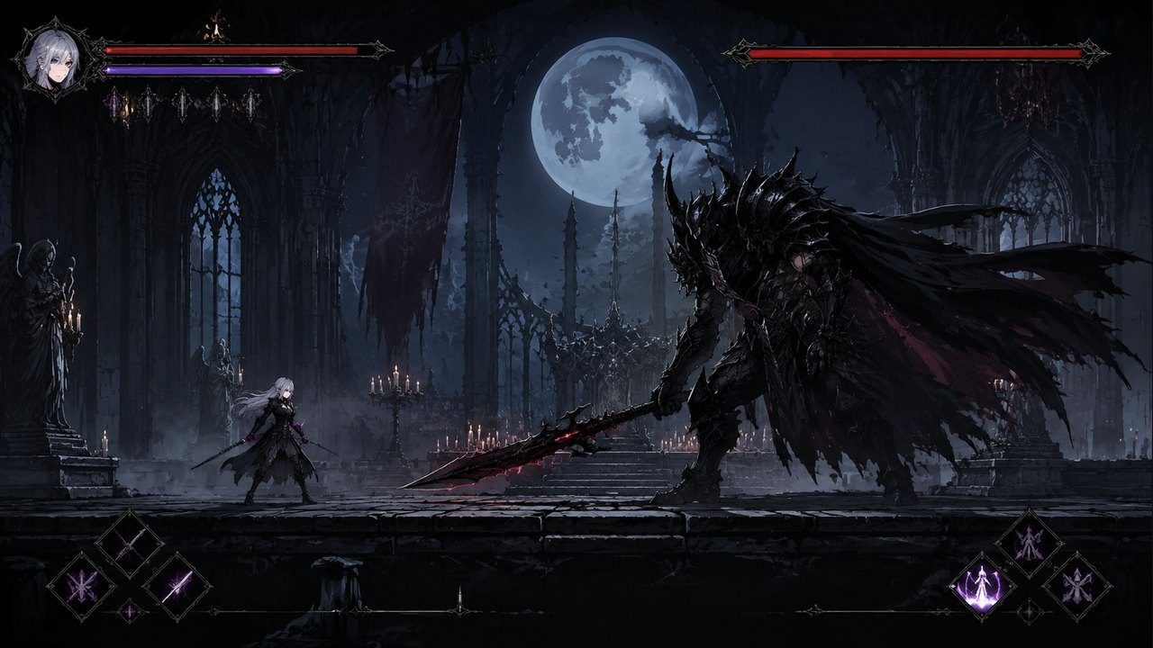 哥特少女勇闯恶魔城2 角色养成 画面 1