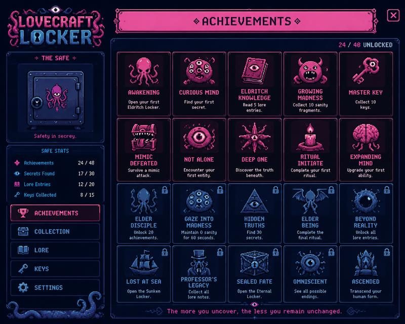 Lovecraft Locker 存档备份 演示图 6