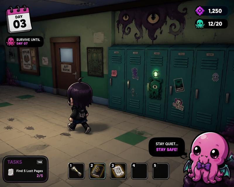 Lovecraft Locker 像素风格 实机截图 5