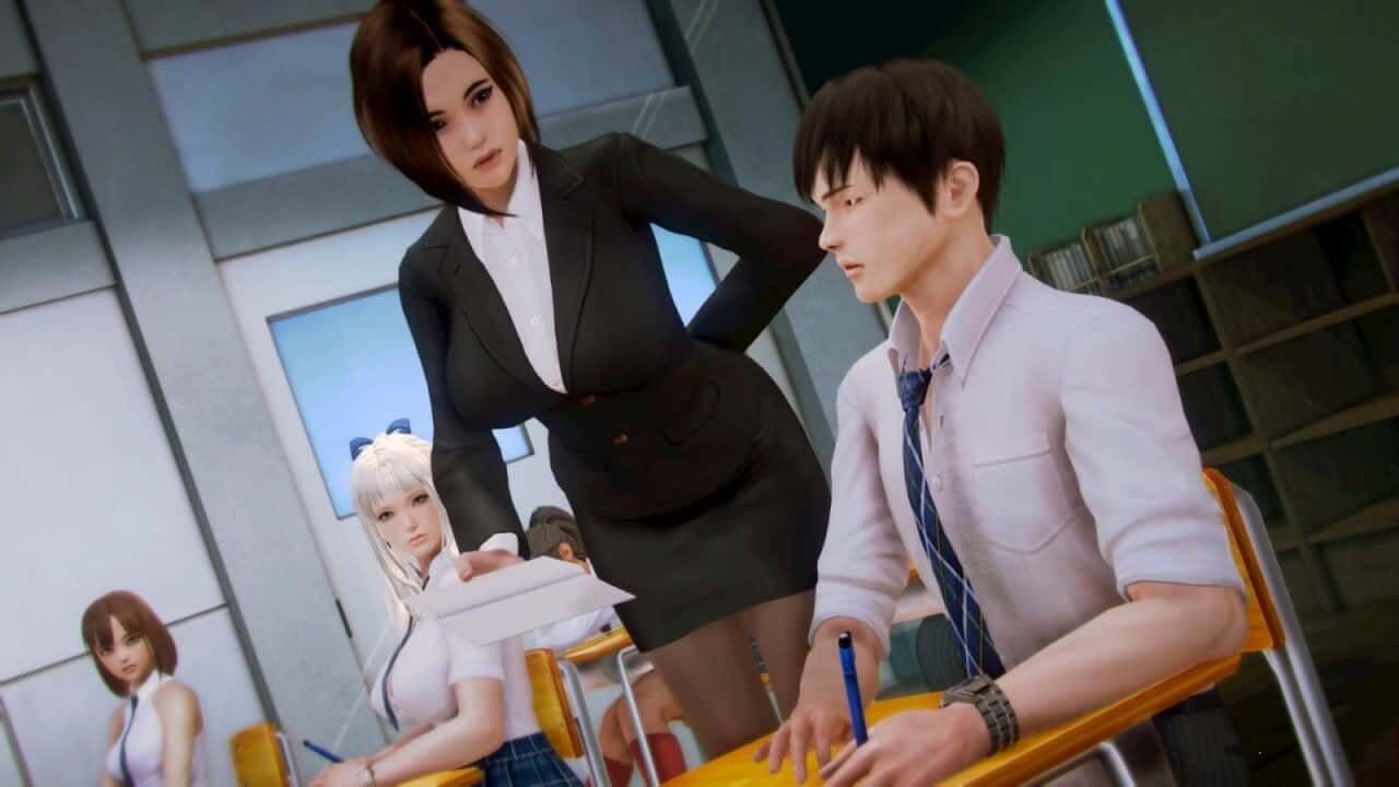 二次元老婆学院_Waifu Academy 探索场景 展示图 3