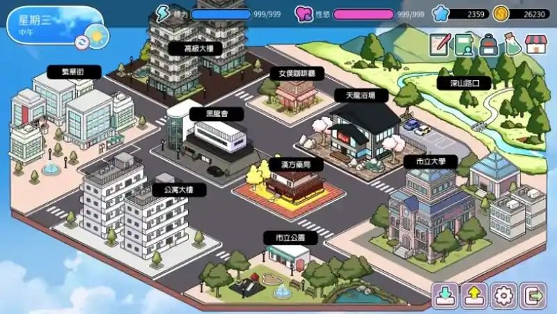 背德浴场 实机画面 玩法截图 2