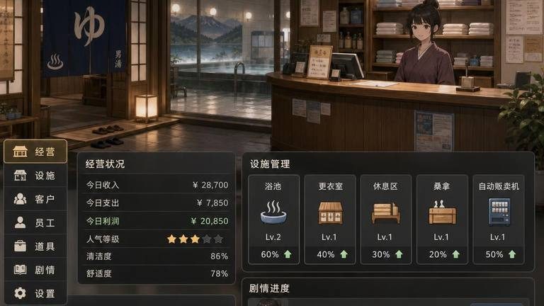 背德浴场 互动养成 展示图 7