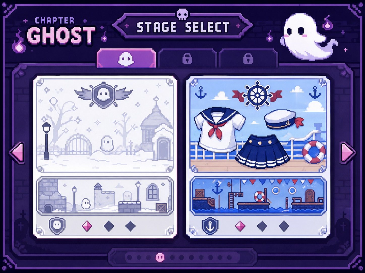 色情猜拳GHOST篇 探索场景 演示图 3
